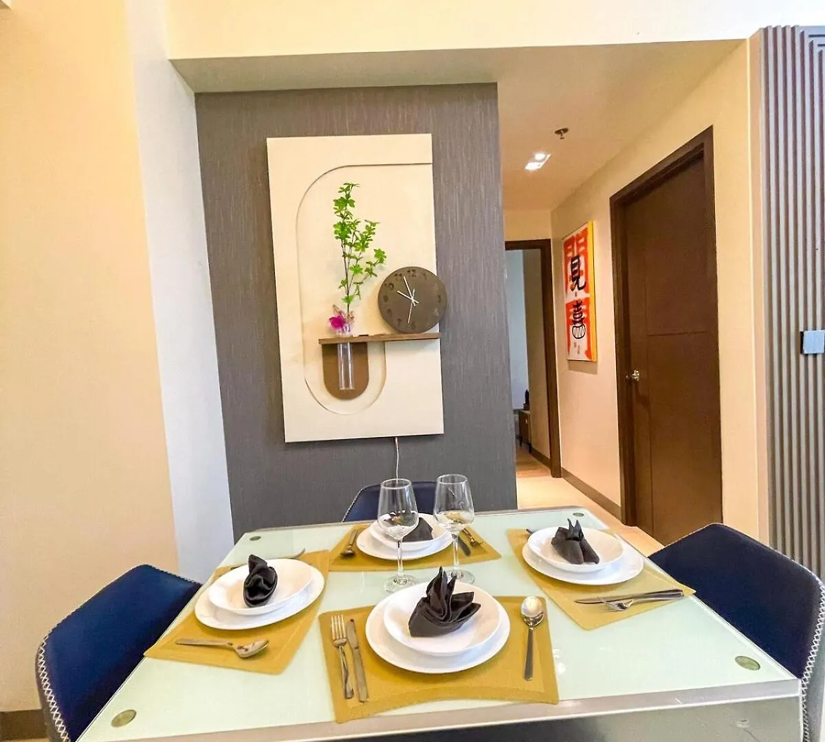 Apartment Spacious 2Br Luxury Suite Across Okada, Airport Manila